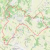 Trace GPS Dans le Frontonnais entre Gargas, Vacquiers et Montjoire, itinéraire, parcours