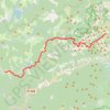 Trace GPS GR07 Douch La Roque, itinéraire, parcours