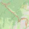 Trace GPS Pointes des Arces, itinéraire, parcours