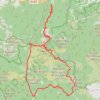 Trace GPS Lac de l'Ecureuil depuis le 06, itinéraire, parcours