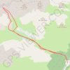 Trace GPS Col des Fontaines, itinéraire, parcours