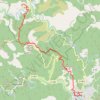 Trace GPS GR 70 : Saint-Étienne-Vallée-Française - Saint-Jean-du-Gard, itinéraire, parcours