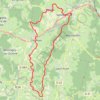Trace GPS La Ferdière - Brandon, itinéraire, parcours