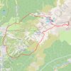Trace GPS Les Lacs de Chamrousse, itinéraire, parcours