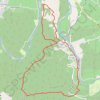 Trace GPS La Roque sur Ceze - Valat de Bertrand, itinéraire, parcours