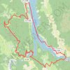 Trace GPS Alpes-Trieves-Lac de Monteynard, itinéraire, parcours