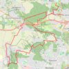 Trace GPS La Plaisiroise VTT 2024 25 km, itinéraire, parcours