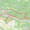 Trace GPS Le Grand Pomerole par le Pas de Lestang, itinéraire, parcours