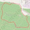 Trace GPS Hyères - Source de la Vierge, itinéraire, parcours