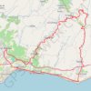 Trace GPS Velez/competa (por Torrox y casa de la mina), itinéraire, parcours