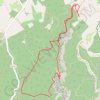 Trace GPS Gorges de la Véroncle, itinéraire, parcours