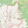 Trace GPS Pic de Pomebrunet depuis le col de la Core, itinéraire, parcours