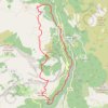 Trace GPS Gourdon - Les Gorges du Loup, itinéraire, parcours