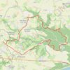 Trace GPS Rando Grandcamp-Maulévrier Sainte Gertrude, itinéraire, parcours