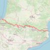 Trace GPS Traversée des Pyrénées de l'Atlantique à la Méditerranée, itinéraire, parcours