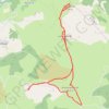 Trace GPS Antzaramendi, itinéraire, parcours