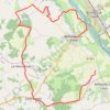 Trace GPS Circuit des hameaux - Beaulieu-sur-Loire, itinéraire, parcours
