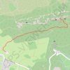 Trace GPS Pic de Saint-Loup, itinéraire, parcours
