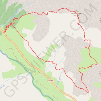 Trace GPS Tour de Carmétrand (Colombe-Roche Robert), itinéraire, parcours
