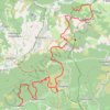Trace GPS Grande Traversée de l'Hérault - itinéraire Sud - de Montbarri à Cabrerolles, itinéraire, parcours