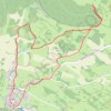 Trace GPS Granges-sur-Baume, itinéraire, parcours