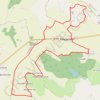 Trace GPS Cauzac, randonnée sur un plateau du Pays de Serres - Pays de l'Agenais, itinéraire, parcours