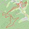 Trace GPS Les Rochers de Philippsbourg, itinéraire, parcours
