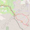 Trace GPS PIC ANIE o AUÑAMENDI (2.504m) desde Col de la Pierre St Martin, itinéraire, parcours