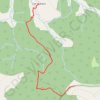Trace GPS Autour des Hubacs, itinéraire, parcours