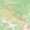 Trace GPS Autour des Mouleyres, commune de Beaufort-Minervois.., itinéraire, parcours