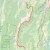 Trace GPS Grandes Traversées du Vercors : Les Cochettes - Gresse-en-Vercors, itinéraire, parcours