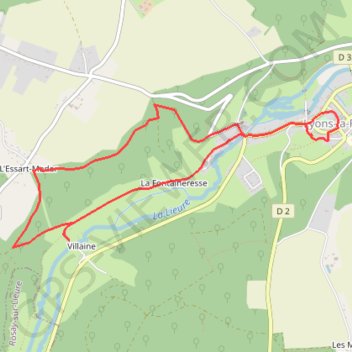 Trace GPS Chemin des écoliers - Lyons-la-Forêt, itinéraire, parcours