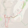 Trace GPS Cylindre et Pic d'Estaragne depuis le plan d'Estaragne, itinéraire, parcours