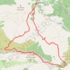 Trace GPS Cipières-Plateau de Calern-Bori de Pons, itinéraire, parcours