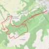 Trace GPS Loire sur Rhône ramml grande marche, itinéraire, parcours