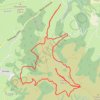 Trace GPS Tour et sommet de l'Errebi depuis Pinodieta, itinéraire, parcours