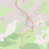 Trace GPS Mont-Mounier, itinéraire, parcours