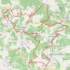 Trace GPS St Bris par St Sauvant, itinéraire, parcours