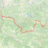 Trace GPS Sentier Cathare Foix - Quillan, itinéraire, parcours