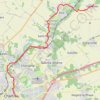 Trace GPS Marche vers Chartres - GR 655, itinéraire, parcours