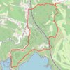 Trace GPS Port d'Alon - La Galère - Frégate, itinéraire, parcours