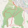 Trace GPS Moulin de Picaud - Village de Grans, itinéraire, parcours
