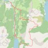 Trace GPS Mont des Acrays, itinéraire, parcours