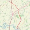 Trace GPS De Bapaume à Péronne, itinéraire, parcours