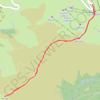 Trace GPS Trace-Gps-Pic-Barran-Pic-du-Mont-Pic-de-Nerbiou-Toppyrenees-Mariano, itinéraire, parcours