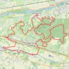 Trace GPS Azay-sur-Cher, Dierre, Lussault-sur-Loire, Cangé, itinéraire, parcours