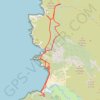 Trace GPS Balade à Ostriconi, itinéraire, parcours