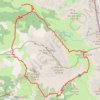 Trace GPS Rochers de Saint-Ours, itinéraire, parcours