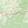 Trace GPS Voie 2DB-T60 - Sarrebourg - Lutzlebourg - Saverne, itinéraire, parcours