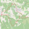 Trace GPS Grand Luberon - Tour des Claparèdes, itinéraire, parcours